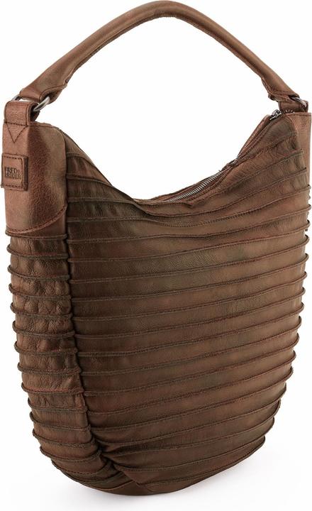 Actual product image FredsBruder Riffeltier S Schultertasche Leder 33 cm
