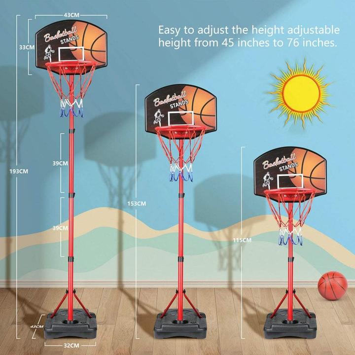 Actual product image ‎Kamdhenu Basketball hoop with darts