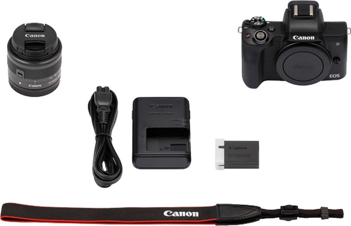 Produktbild Canon EOS M50 Kit - Import (15 - 45 mm, 24.10 Mpx, APS-C / DX)