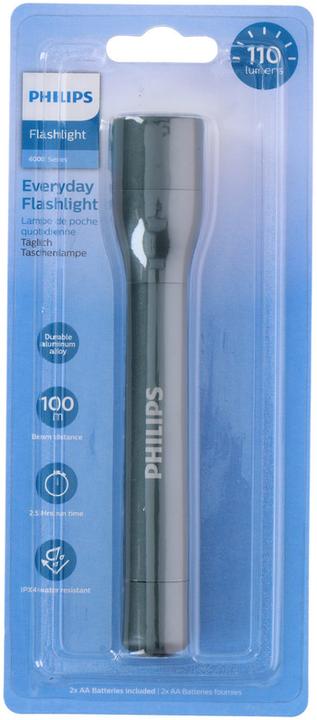 Actual product image Philips SFL4002T/10 flashlight Black Push flashlight LED (2.20 cm, 110 lm)