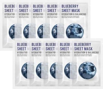 Actual product image Eunyul Sheet Maskueberry moisturising face mask withueberries 22ml (22 ml)