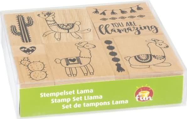 Immagine prodotto Heyda Set di francobolli lama 12x10x3cm 204888676 marrone 10 pezzi