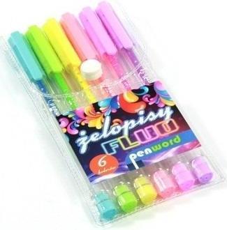 Image du produit Polsirhurt Fluo-Gelstift, 6 Farben (6x)