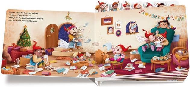 Image du produit Sept petits lutins de Noël (Allemand, Inca Vigh, Susanne Lütje, 2024)