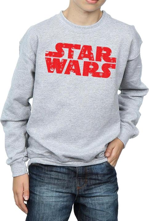 Produktbild Star Wars Christmas Logo Sweatshirt Jungen (140, 146)