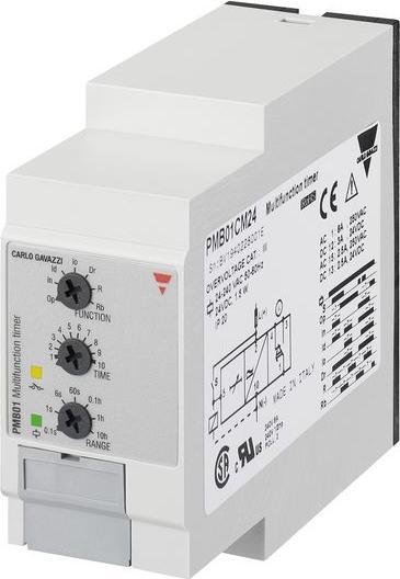 Actual product image Carlo Gavazzi Multifunctional timer, 2CO potential-free 8A, 250VAC, coil voltage 24-240V AC/