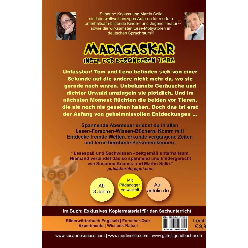 Thumbnail - MADAGASKAR - Insel der besonderen Tiere, Kinderbücher von Martin Selle
