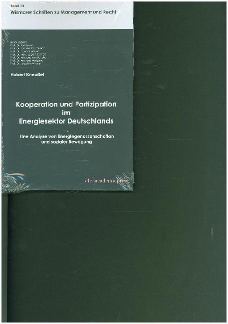 Produktbild Kooperation und Partizipation im Energiesektor Deutschlands (Deutsch, Hubert Kneussel, 2014)