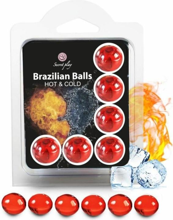 Secret play Secretplay Set 6 Brasilianische B?Lle Heiss Und Kalt