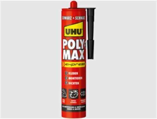 Image du produit UHU Montage cl.noir Poly Max (490 g)