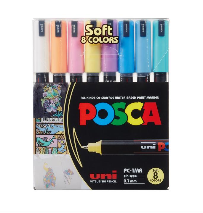 Image du produit Posca Marker PC-1MR Fineliner (8 x)
