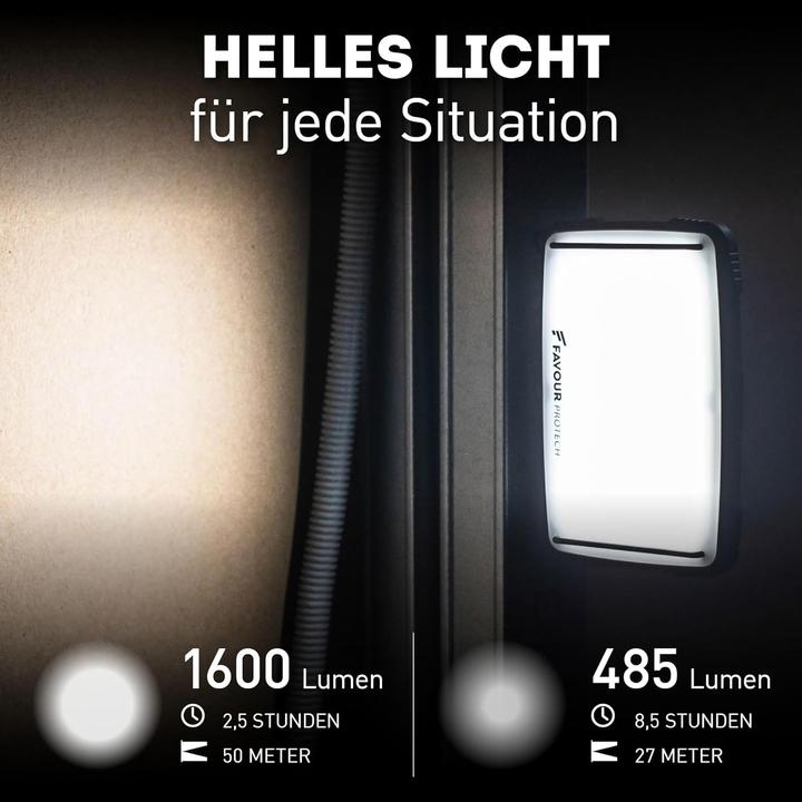 Actual product image Favour Light Akku-Baustrahler (1600 lm)