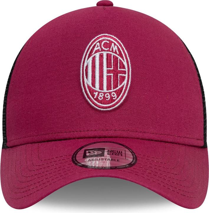 Produktbild New Era A-Frame Trucker Cap - AC MAILAND rubin (One Size)