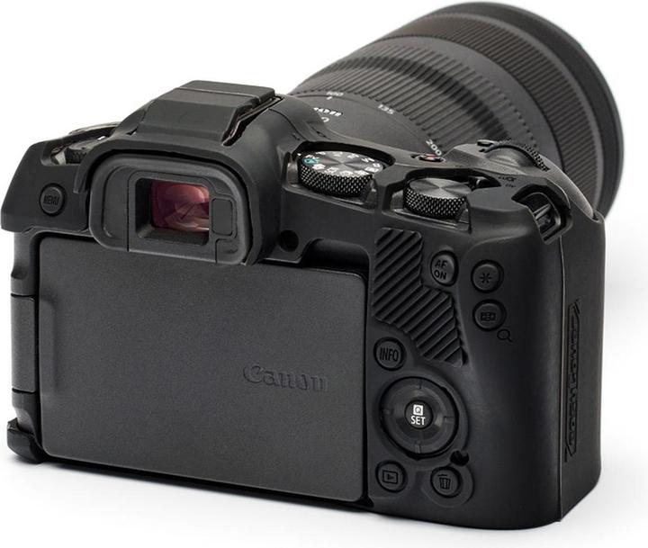 Actual product image easyCover Silicone protector black for Canon R8 (novelty) (Cover, R8)