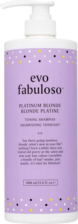 Produktbild Evo Fabuloso - Platinum Blonde Toning Shampoo (1000 ml)