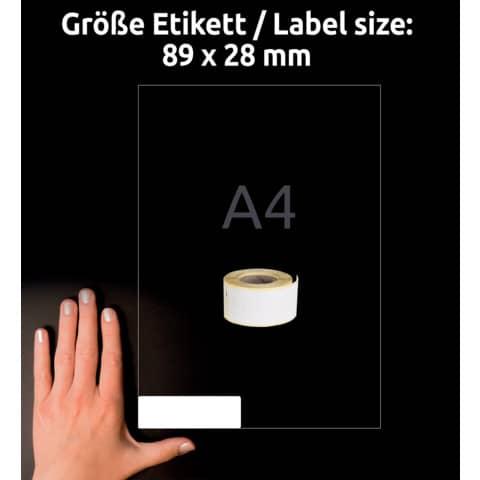 Produktbild Avery Rollenetiketten