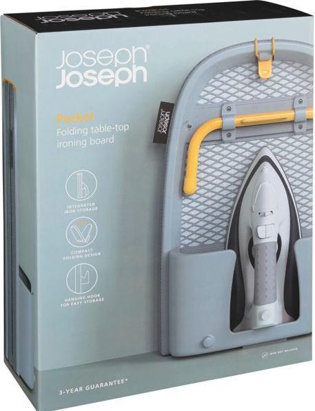 Image du produit Joseph Joseph Pocket? planche à repasser de table pliable et compacte idéale (90 x 33 cm)