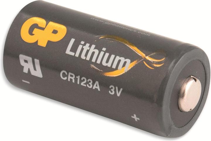 Produktbild GP Batteries Batteries (1 Stk., CR123A / CR123 / 123 / CR17345, 1400 mAh)