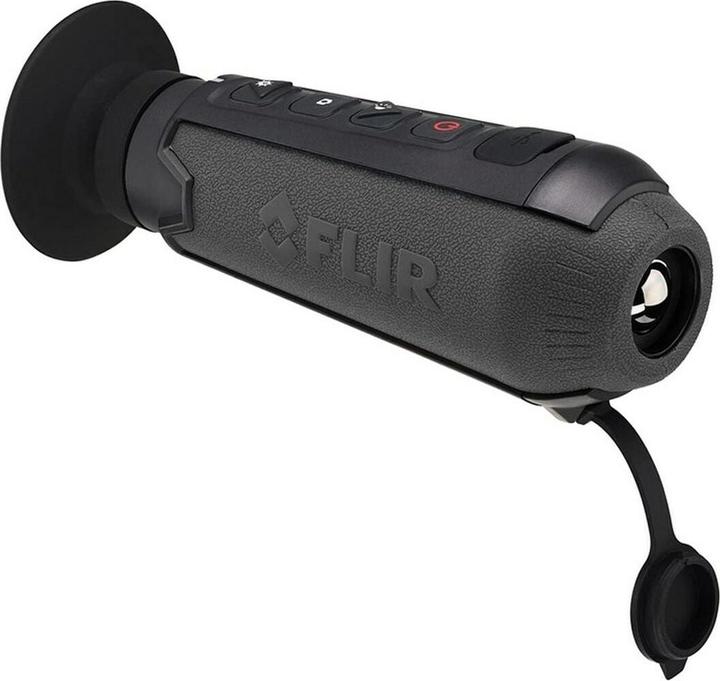 1x confezione a colori, 1x cinghia di trasporto, 1x manuale, 1x tappo dell'obiettivo, 1x parte oculare, 1x cavo USB (alimentazione), 1x termocamera FLIR Scout TKx