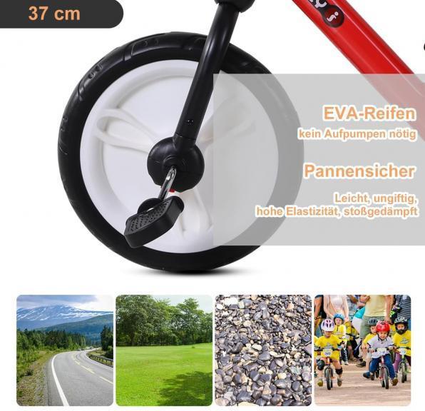Image du produit Homcom Vélo enfant 2 en 1 (12")