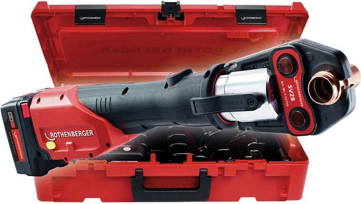 Produktbild Rothenberger ROMAX 4000 Pressbacken-Set SV15-22-28 mm, 1x 4 Ah