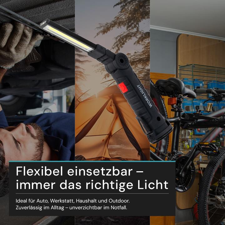 Actual product image Luxula LED rechargeable work light (120 lm)