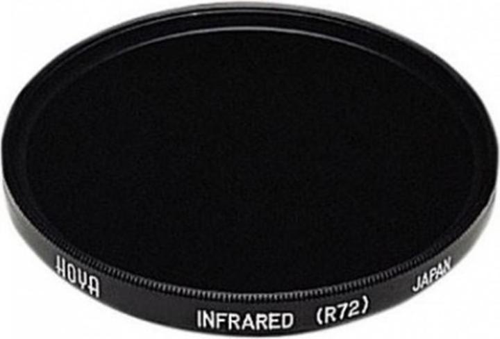 Actual product image Hoya R72 Infrarot Filter (86 mm, Infrared-passing filter)