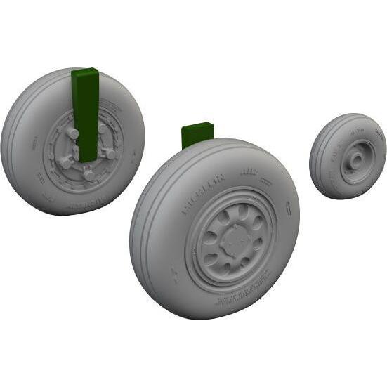 Eduard F-15E/I/K wheels 1/48
