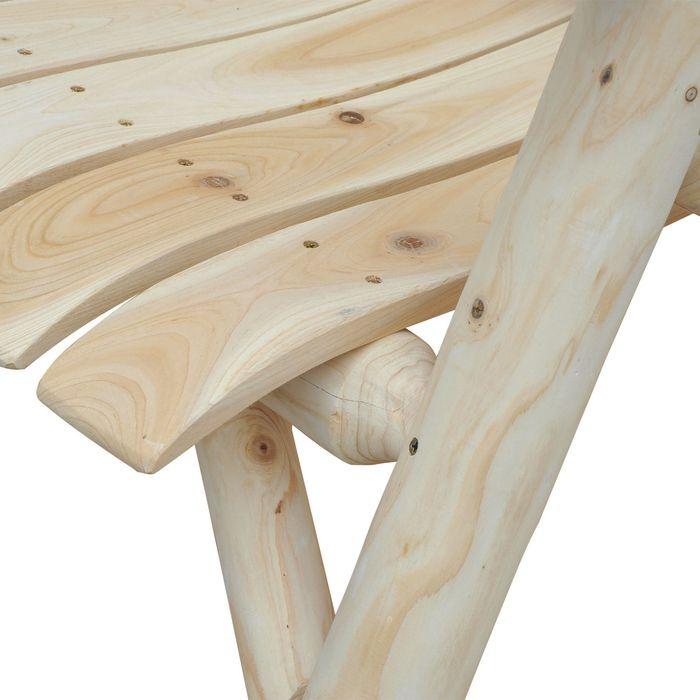 Actual product image Outsunny Garden Chair with High Backrest