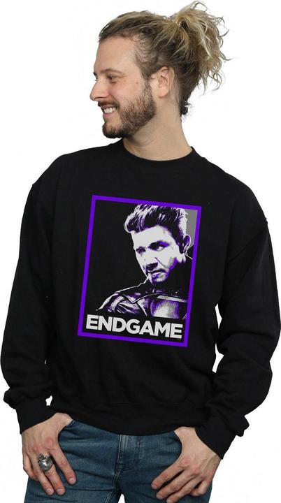 Produktbild Avengers Endgame Hawkeye Poster Baumwolle Sweatshirt (S)