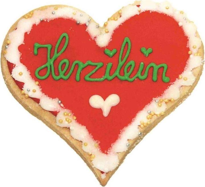 Produktbild Birkmann Ausstecher Herz Weissblech