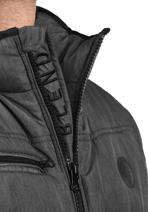Actual product image Blend Boris Teddy Men's Winter Jacket Outdoor Jacket With Teddy Fleece With Hood (XL)