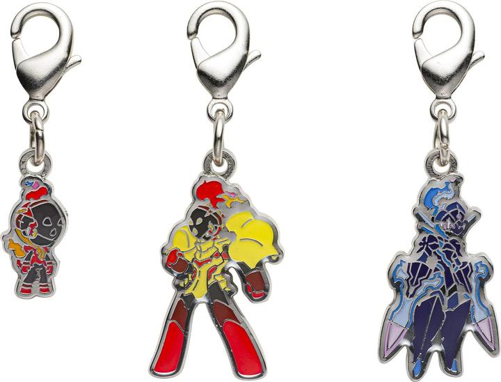 Actual product image Pokémon Pokemon Center - Charcadet, Armarouge, Ceruledge keychain - 3 pieces