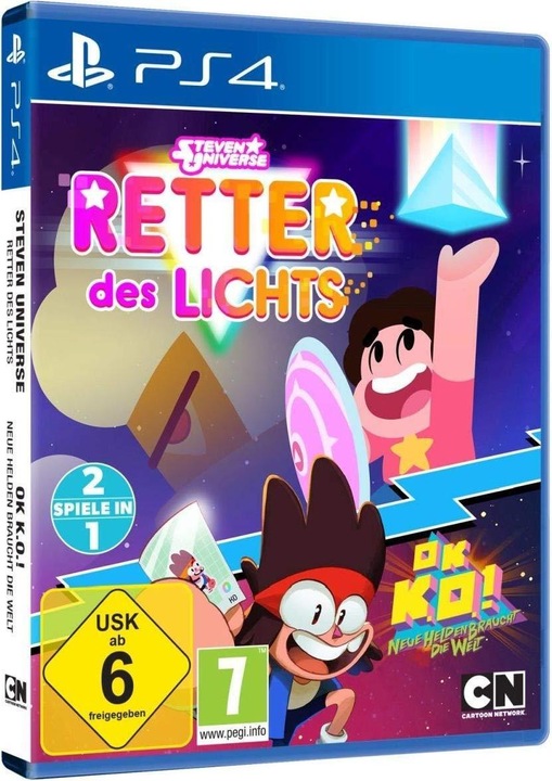 Actual product image Game Steven Universe PS-4 Saviour of light (PS4, DE)