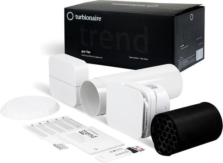 Produktbild Tourbionaire Aussenluftabsaug- und Reinigungsgerät mit HEPA-Filter (20 m²)