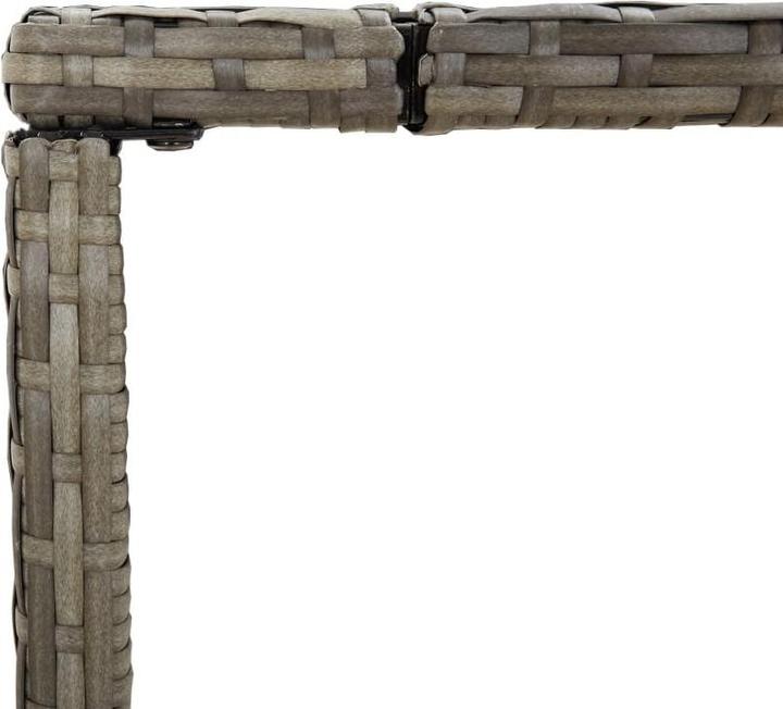Produktbild vidaXL Bartisch mit Glasplatte (180 x 70 x 110 cm)