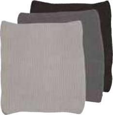 Actual product image Ladelle Eco Knitted dishcloth 27x27 cm 3 pcs. (27 x 27 cm)