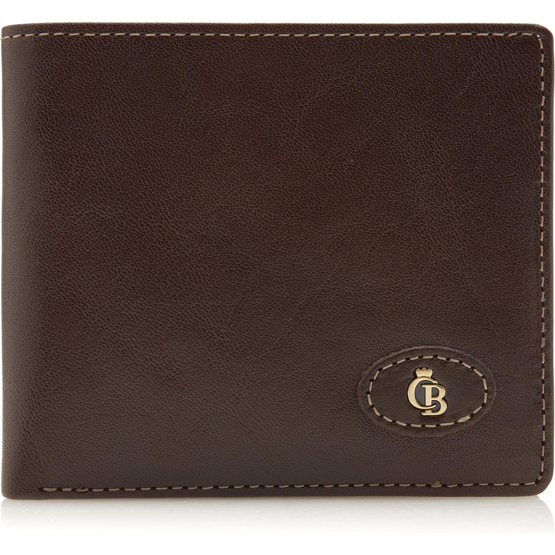 Castelijn & Beerens, Herren, Portemonnaie, Gaucho Geldbörse RFID Leder 10,5 cm, Braun