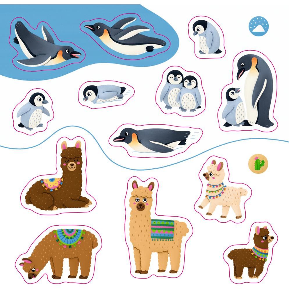 Coppenrath, Sticker, Meine Mini-Stickerwelt - Lieblingstiere