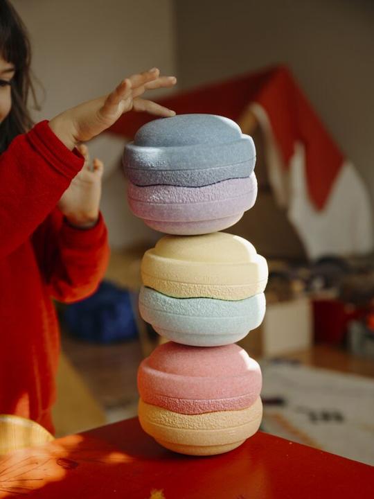 Produktbild Stapelstein ® MINI Rainbow Pastel 6 (6 Stk.)