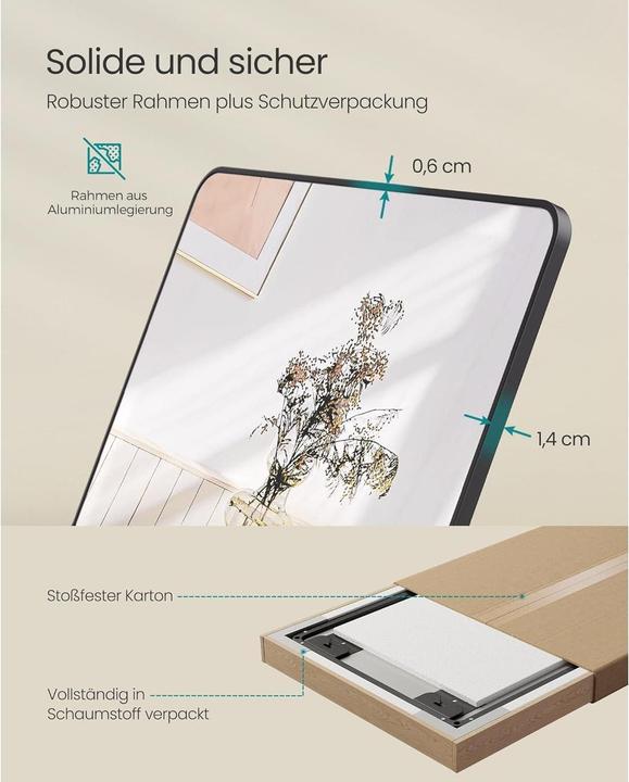 Image du produit Songmics Spiegel (40 x 120 cm)