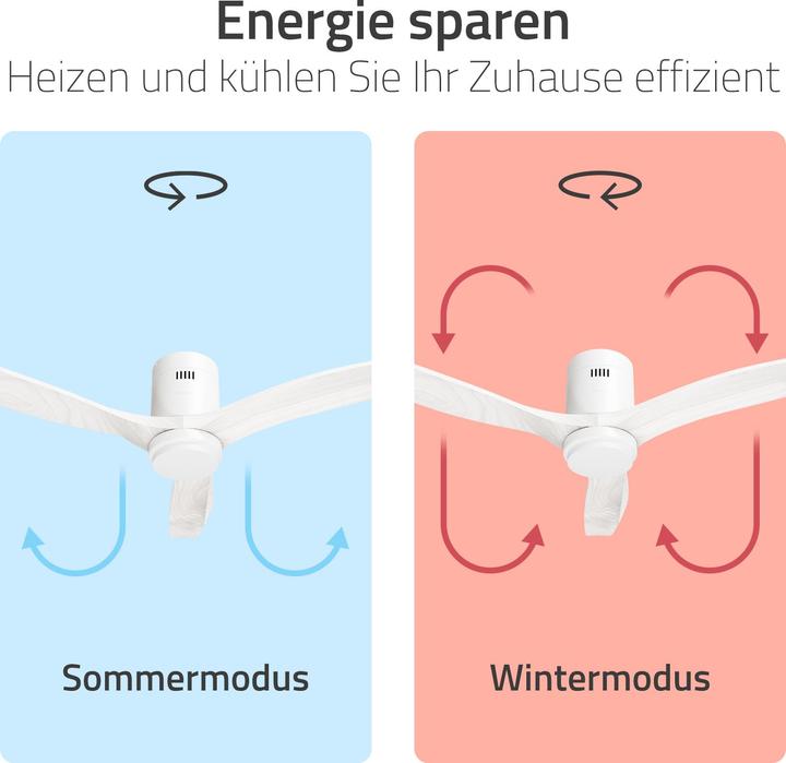 Produktbild Hombli Deckenventilator mit Licht (43 dB)