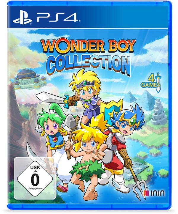 Actual product image ININ Games Wonder Boy Collection (PS4, DE)