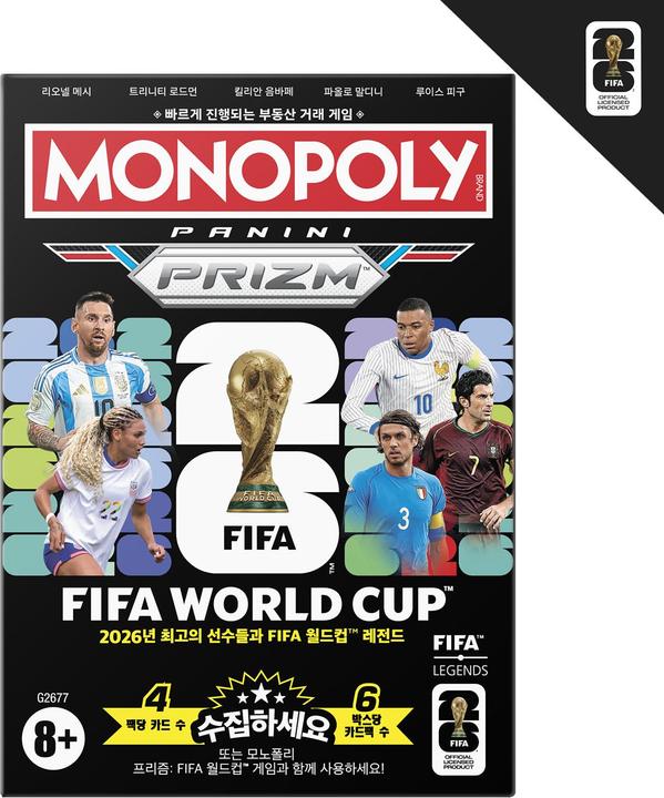 Actual product image Hasbro Monopoly FIFA Legends Booster Pack (English, German, Booster Pack)
