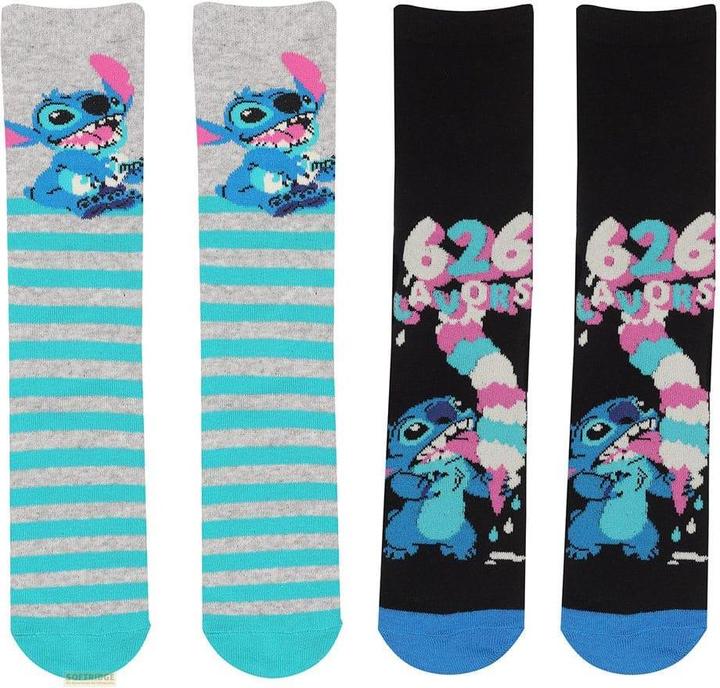 Immagine prodotto Heroes Inc Lilo & Stitch Socken 2er-Pack Stitch S-M (Confezione da 2, M/L)