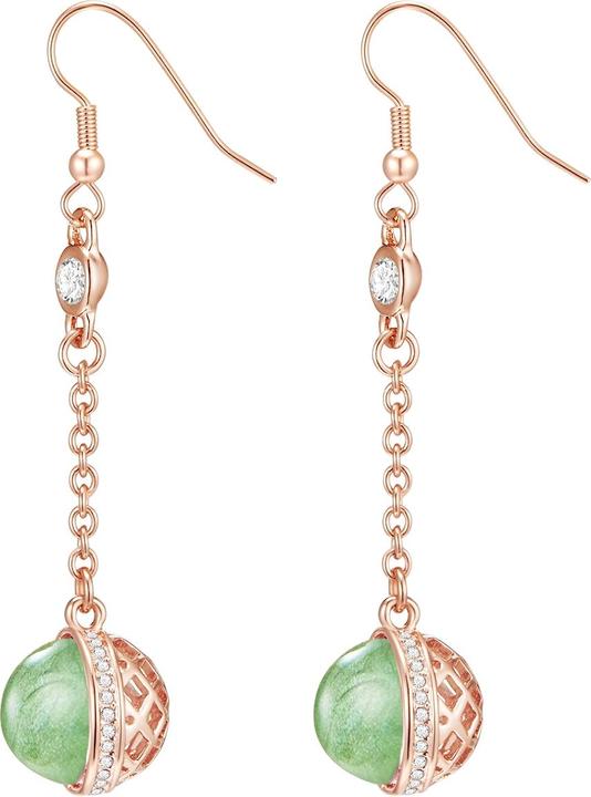 Actual product image Lulu & Jane Ladies Metal Alloy Decorated with Crystals by Swarovski ® rose gold - 29503 (Metal alloy)