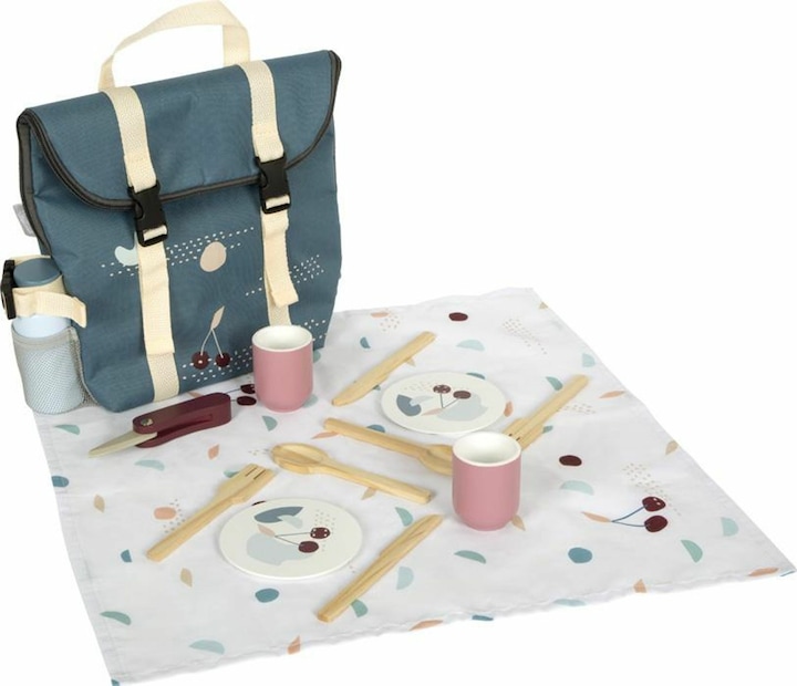 Actual product image small foot Picnic Backpack "tasty"