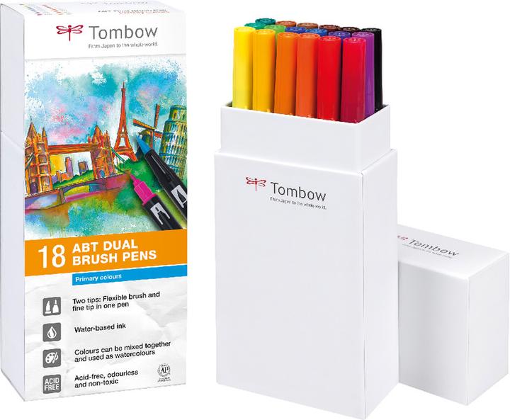 Produktbild Tombow ABT Dual Brush (Mehrfarbig, 18 x)