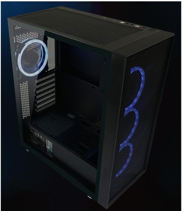 Produktbild LC-Power Gehuse Gaming 802B-ON Black Wandererd X RGB black retail (ATX, mATX, Mini-ITX)