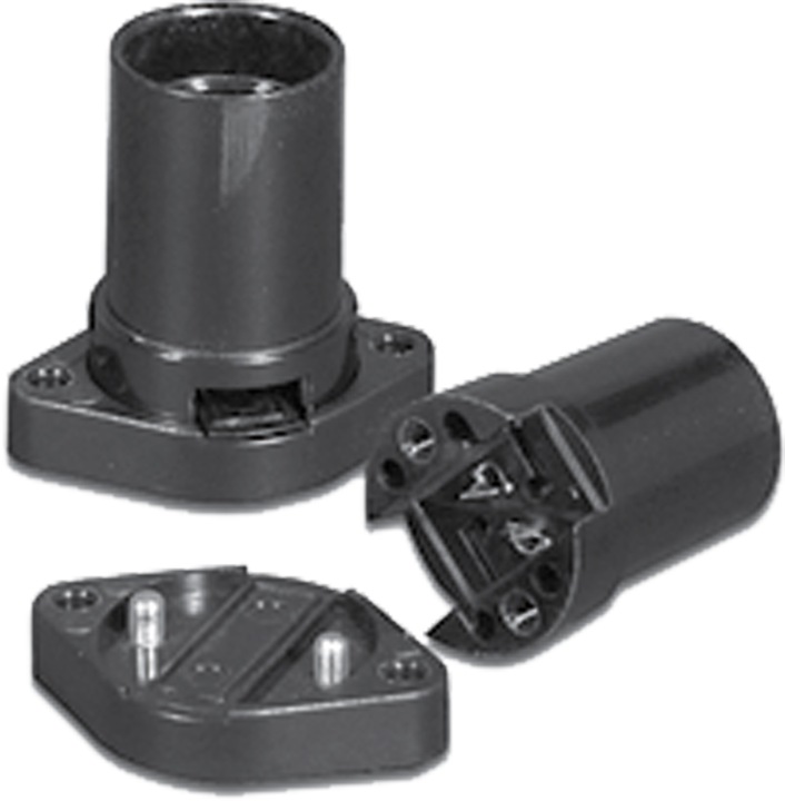 Produktbild Houben Illuminationsfassung E14 sw Kst BefestFuss